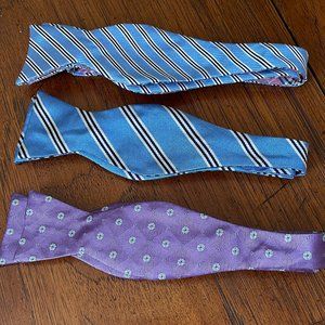 Brooks Brothers Silk Bow Ties (3)